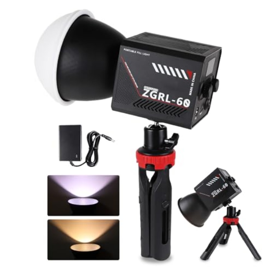Photography Videos - Luz de vídeo LED COB de