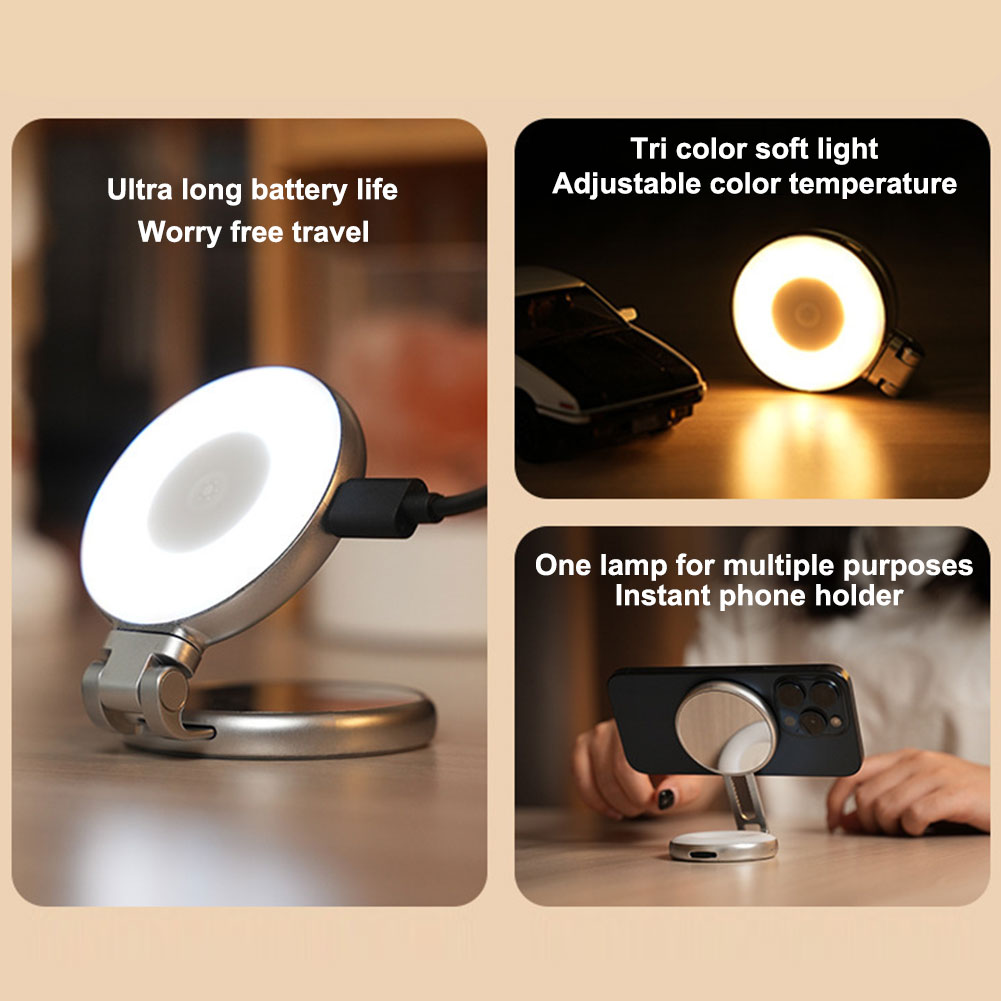 Photography Videos - Luz Magnética 3 em 1 para