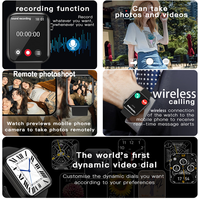 Novo Smartwatch com Câmera par - Photography Grid avaliação e preço