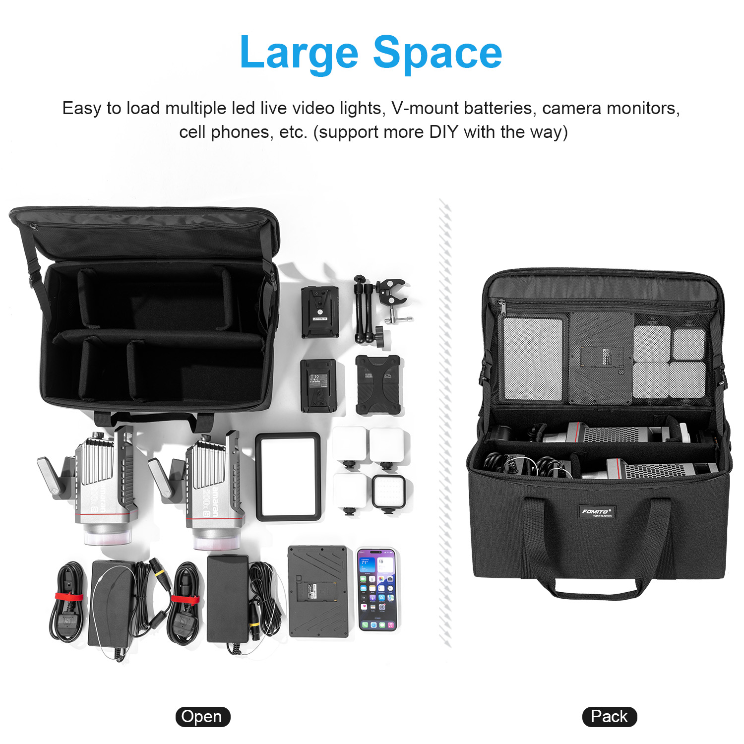 FOMITO Bolsa para câmera Bolsa - Camera Bag Waterproof avaliação e preço