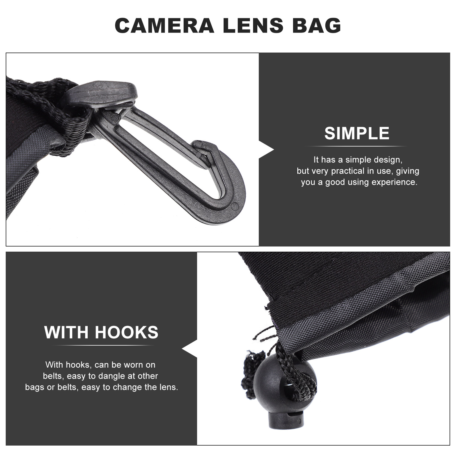 4 Peças Protetor de Lente de C - Camera Bag Waterproof avaliação e preço
