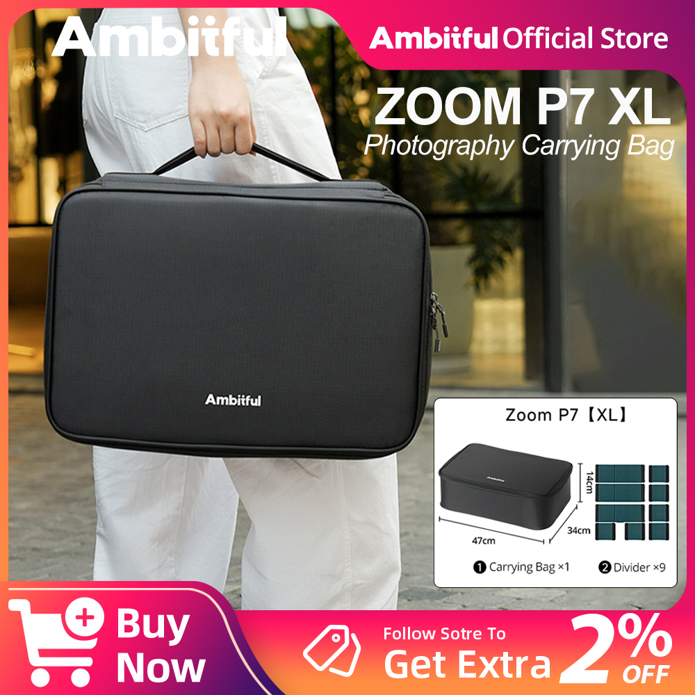 Ambitful ZOOM P7II XL Bolsa de - Photography Zoom avaliação e preço