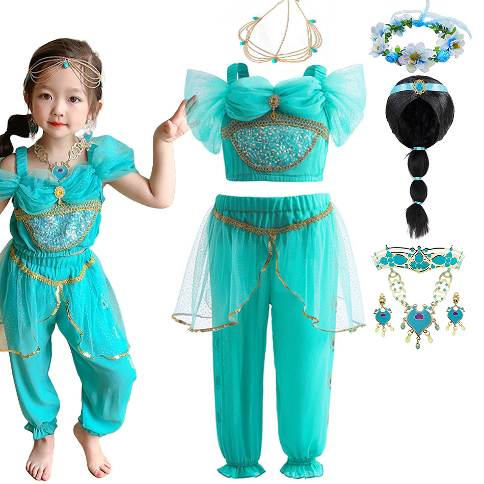 Jasmine princesa define menina - Photography Outfit avaliação e preço