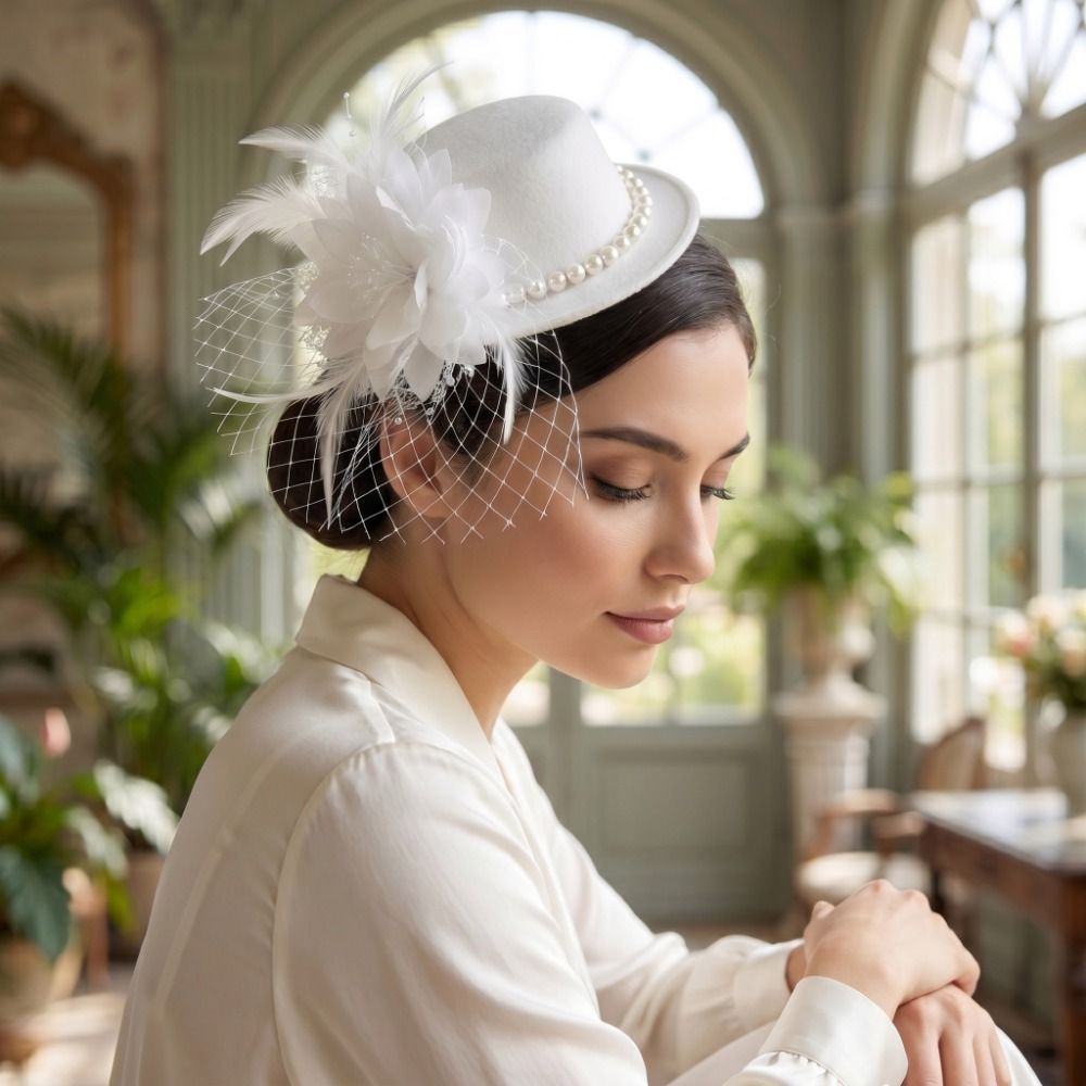 Chapéu Fascinator Retrô Exquis - Photography Vintage avaliação e preço