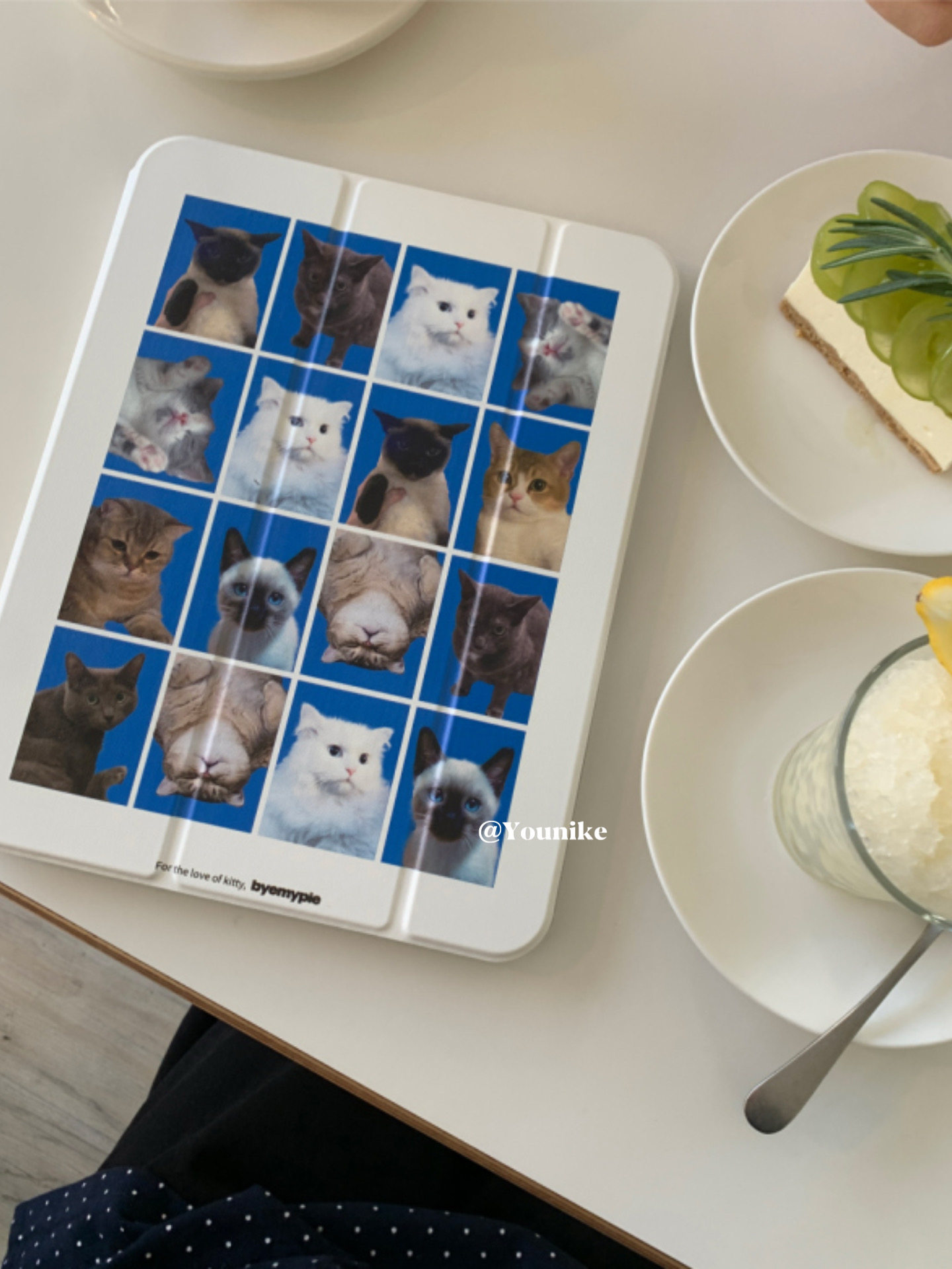Capa Coreana Y2K com Estampa d - Photography Grid avaliação e preço