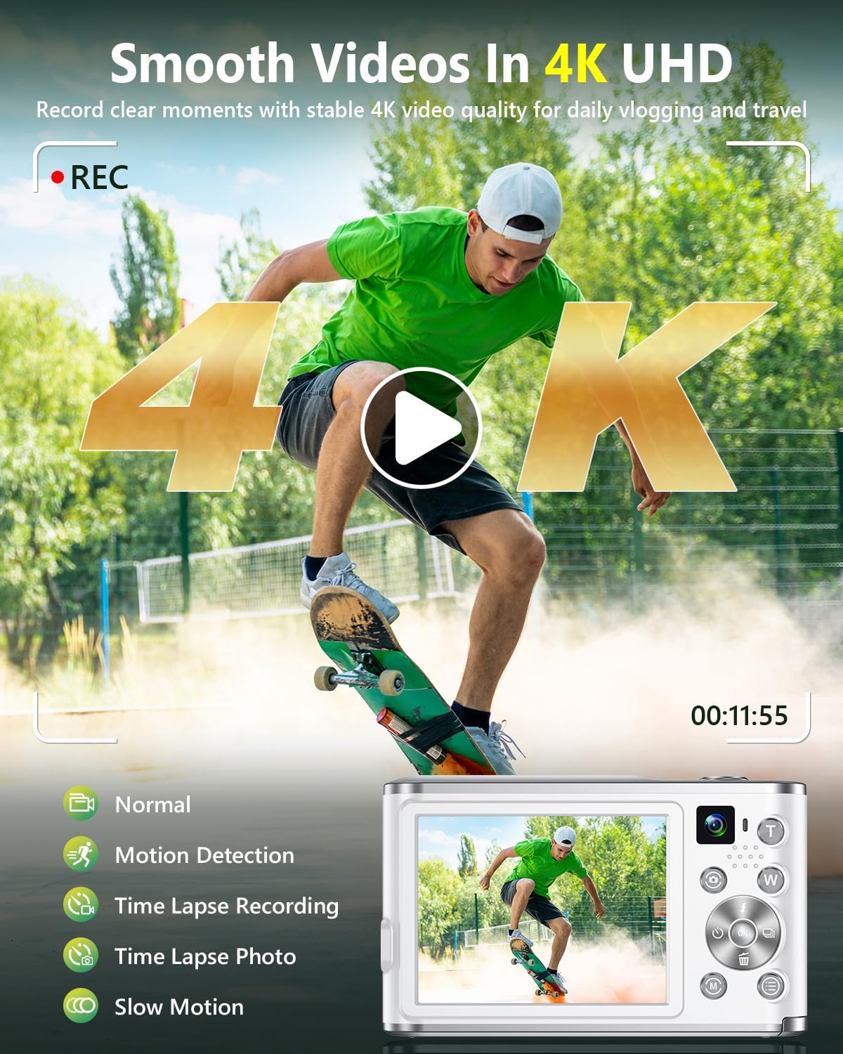 Câmera Digital 4K para Vloggin - Photography Zoom avaliação e preço